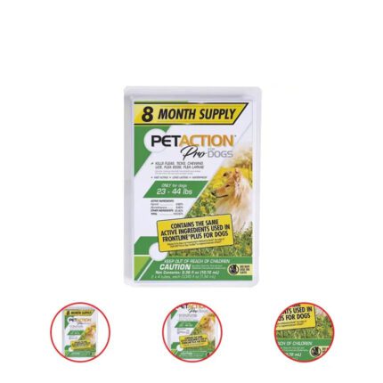 PetAction Pro for Dogs, 8 Doses (23 to 44 lbs.)