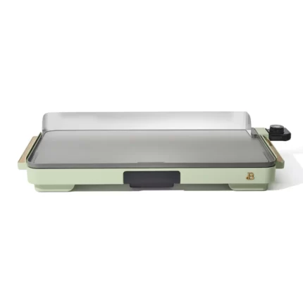 Beautiful 12 Inches x 22 Inches Extra Large Griddle Sage Green by Drew Barrymore