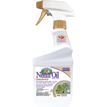 Bonide Ready to Use Captain Jacks Neem Oil 3-in-1 16 Ounce Spray Kills insects disease and mites (Pack of 2)