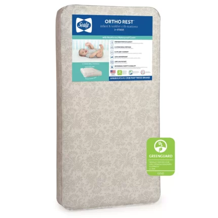 Sealy Ortho Rest 2-Stage Crib Mattress