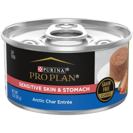 Purina Pro Plan Arctic Char Entree Wet Cat Food Grain-Free 3 Ounce Cans (24 Pack)