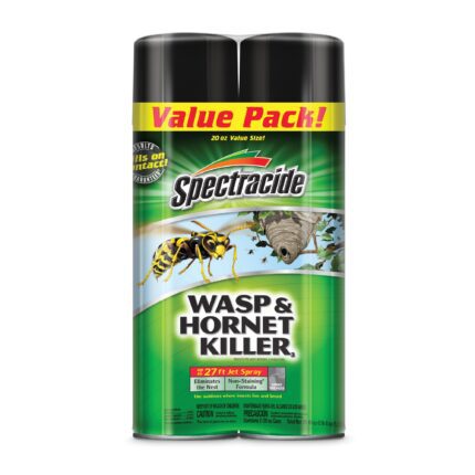 Spectracide Wasp And Hornet Killer 20 Ounces 2 Cans (Pack of 3)