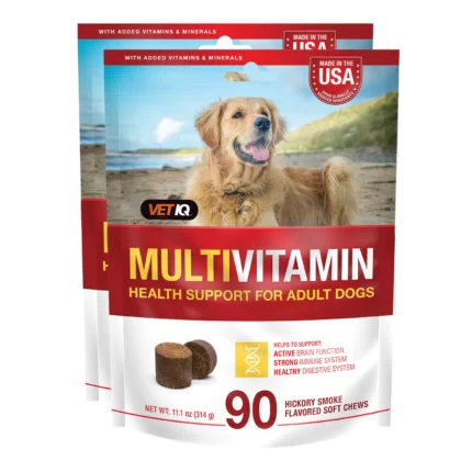VETIQ Multivitamin Soft Dog Chews, Hickory Smoke Flavored (90 ct., 2 pk.)