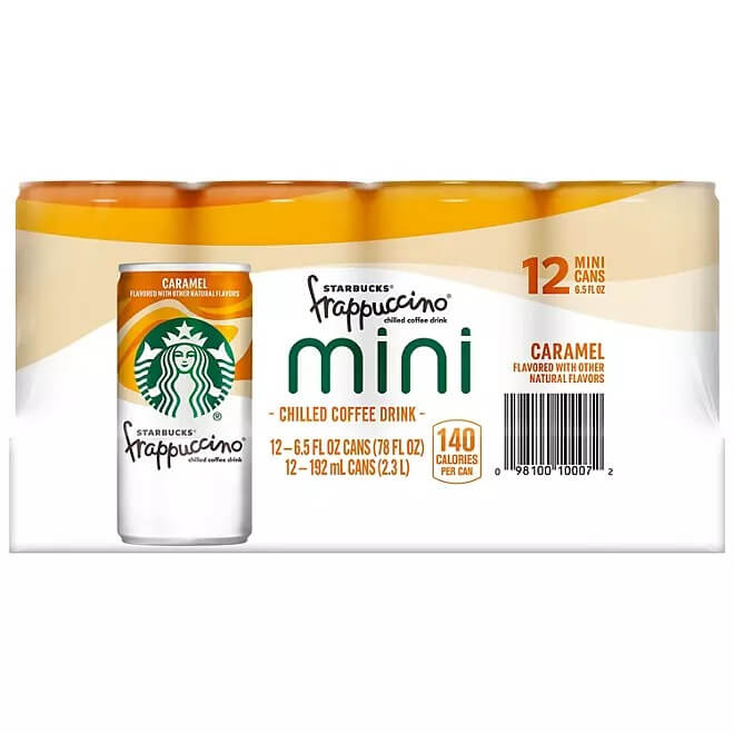 Starbucks Frappuccino Caramel Mini Coffee Drink