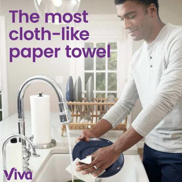 Viva Signature Cloth Paper Towels, 1 Double Roll - Image 7