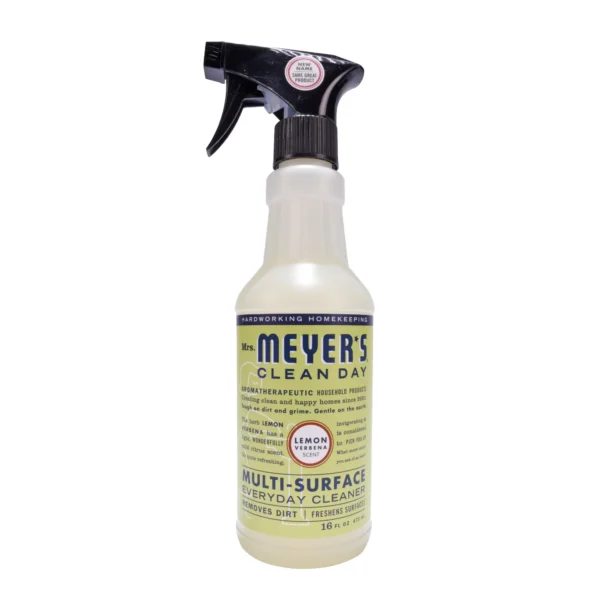 Mrs. Meyer’s Clean Day Multi-Surface Everyday Cleaner, Lemon Verbena Scent, 16 Ounce Bottle