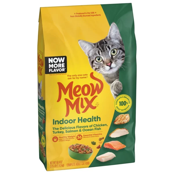 Meow Mix Indoor Health Dry Cat Food, 3.15 Pound Bag - Image 6