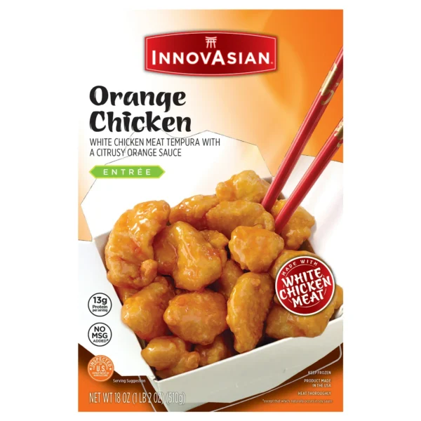 InnovAsian Orange Chicken Meal, 18 oz (Frozen Meal) - Image 2