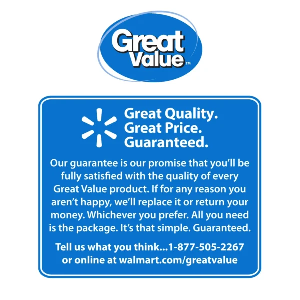 Great Value All Natural Boneless Skinless Chicken Breasts, 3 lb (Frozen) - Image 2