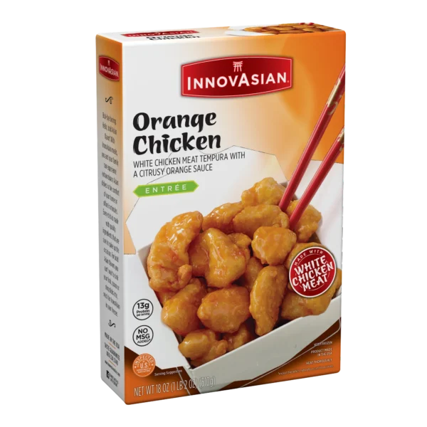 InnovAsian Orange Chicken Meal, 18 oz (Frozen Meal) - Image 9