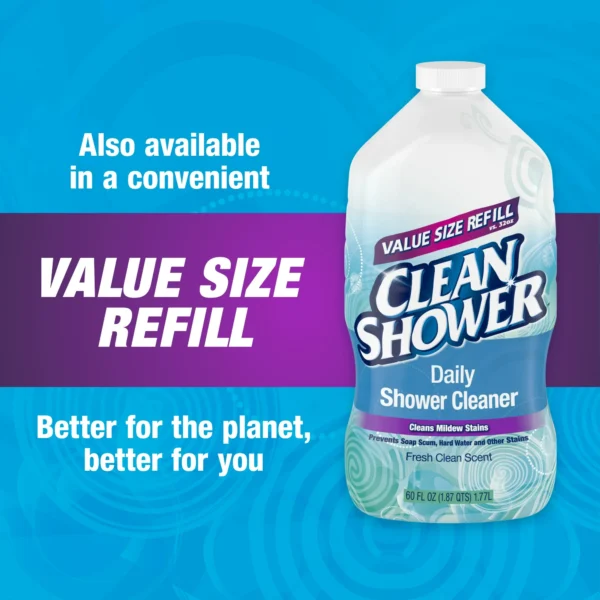 Clean Shower Daily Shower Cleaner 32 fl oz. Bleach and Ammonia Free - Image 3