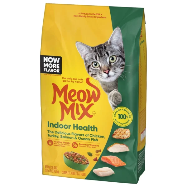 Meow Mix Indoor Health Dry Cat Food, 3.15 Pound Bag - Image 5