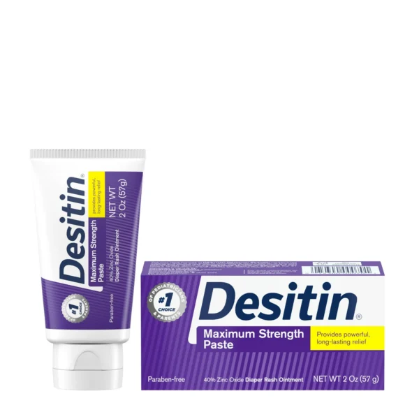 Desitin Maximum Strength Baby Diaper Rash Cream, Travel Size, 2 oz - Image 9