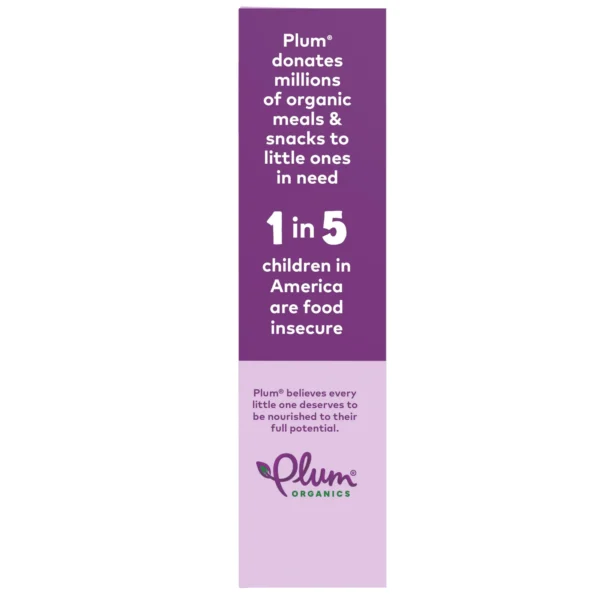 Plum Organics® Teensy® Snacks Puffed Quinoa Berry .35oz Pouch/5-Count Box - Image 4