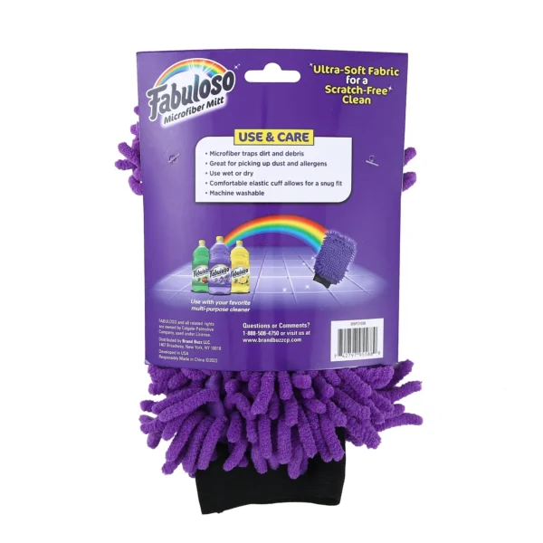 Fabuloso - Microfiber Mitt Purple 1 CT - Image 3