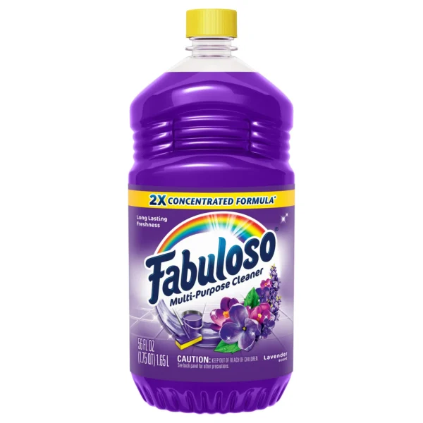 Fabuloso Multi-Purpose Cleaner & Floor Cleaner 2x Concentrated, Lavender - 56 fl oz - Image 2