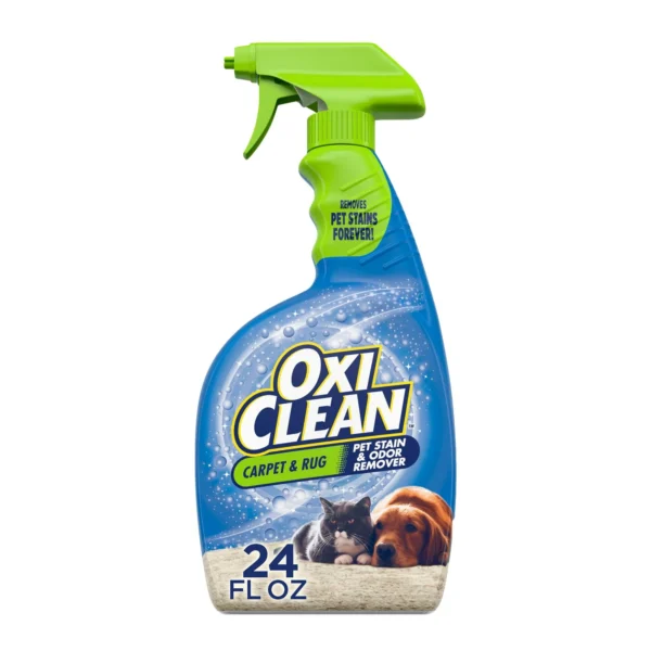 OxiClean Carpet and Rug Pet Stain and Odor Remover Spray, 24 fl oz