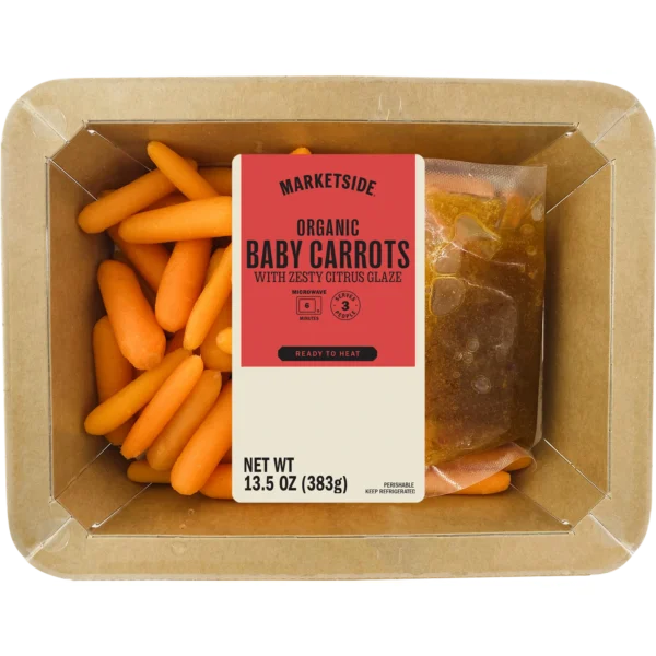 Marketside Baby Carrots with Zesty Citrus Glaze, 13.5 oz