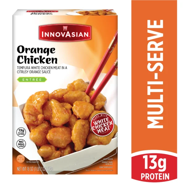 InnovAsian Orange Chicken Meal, 18 oz (Frozen Meal) - Image 3