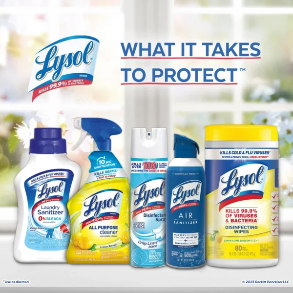 Lysol® Brand New Day All Purpose Cleaner 32oz, Mango & Hibiscus, Deep Clean - Image 3