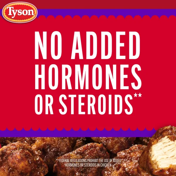 Tyson Any'tizers Sweet BBQ Boneless Chicken Bites, 24 oz (Frozen) - Image 5