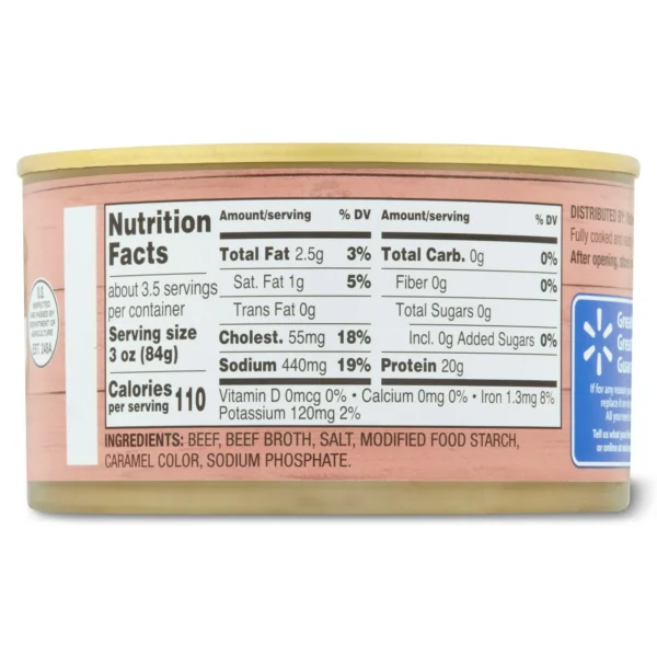 Great Value - 12oz Can Roast Beef in Broth - Image 4