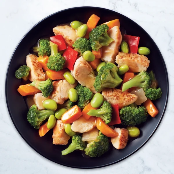 Healthy Choice Simply Steamers Chicken & Vegetable Stir Fry, Frozen Asian Meal, 9.25 oz (Frozen)