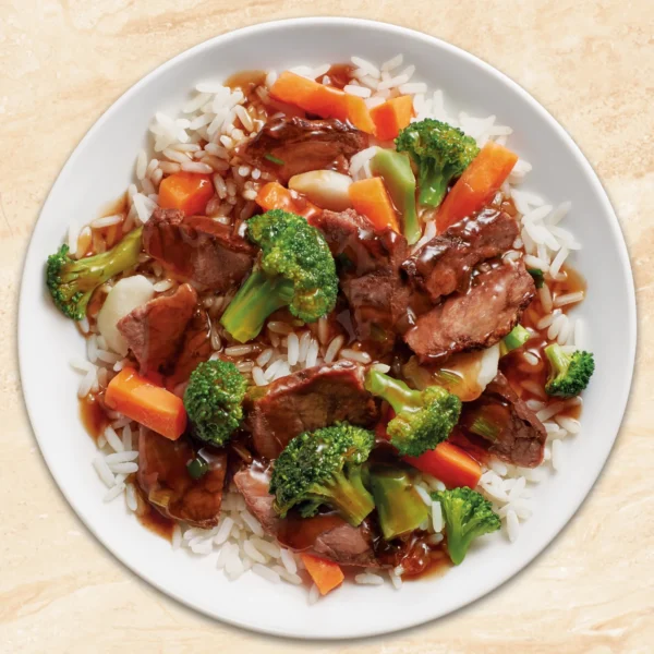 Healthy Choice Cafe Steamers Beef Teriyaki, Frozen Asian Meal, 9.5 oz (Frozen) - Image 5