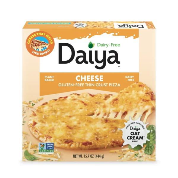 Daiya Dairy Free Gluten Free Cheese Pizza, Vegan, 15.7 oz (Frozen)